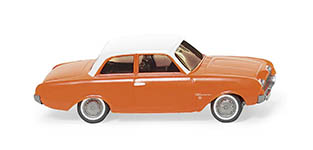 102-020001 - H0 - Ford 17M - orange mit weißem Dach